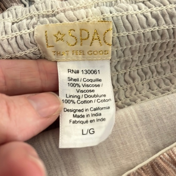 L*SPACE x REVOLVE Paulina Harmony Stripe Strapless Jumpsuit - Picture 9 of 9